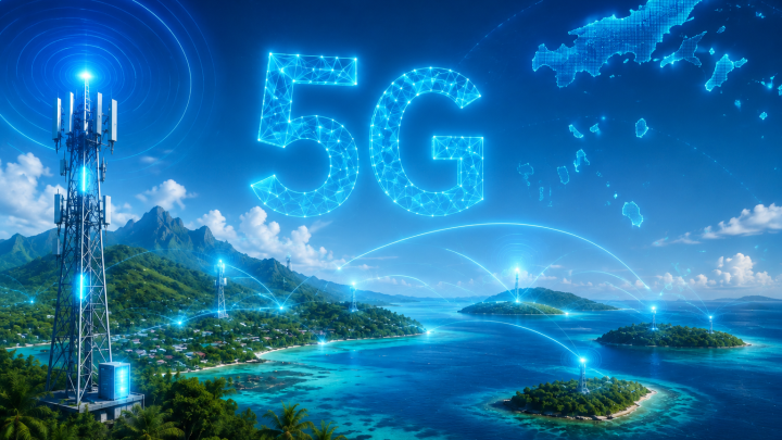 گسترش شبکه 5G در فیجی